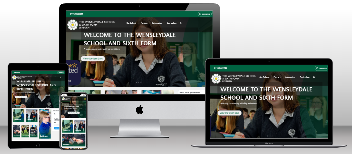 portfolio-screen-wensleydale-after Wensleydale School and Sixth Form Website Image
